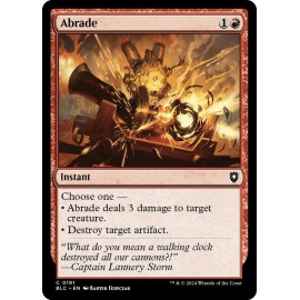 Abrade - Commander: Bloomburrow (BLC)