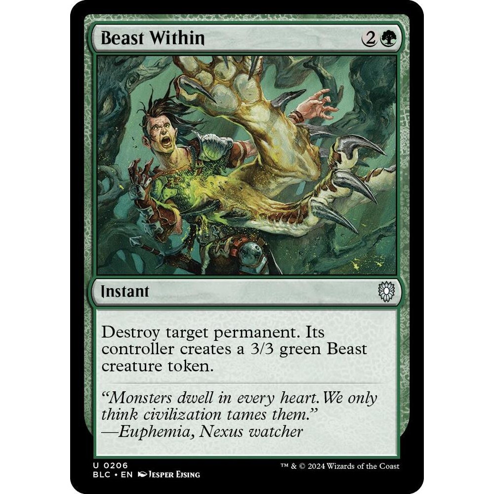 Beast Within - Commander: Bloomburrow (BLC)