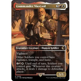 Commander Mustard (Borderless) - Ravnica: Clue Edition (CLU)