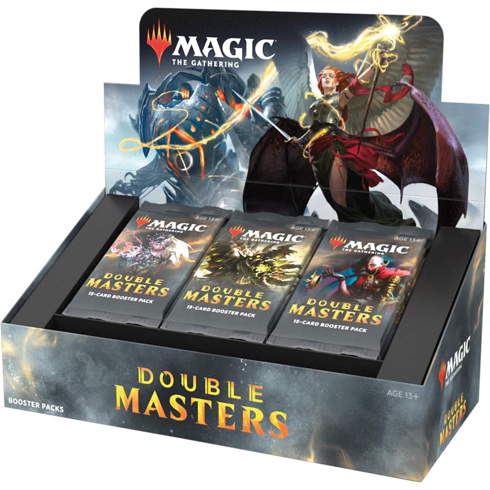 Magic: The Gathering Double Masters Draft Booster Box | 24 Packs (360 Cards) | 1 Box Topper