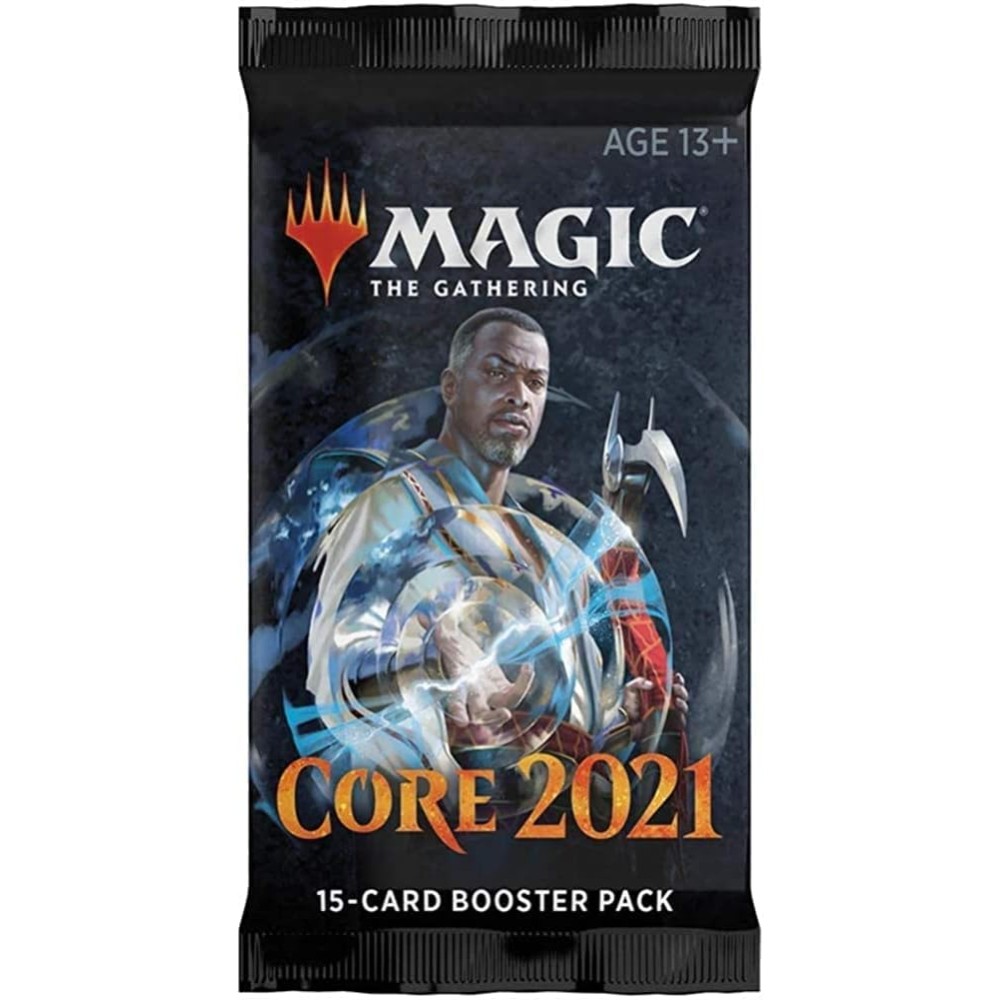 Magic The Gathering C75030000 Magic The Gathering-2021 Core Set Draft Booster