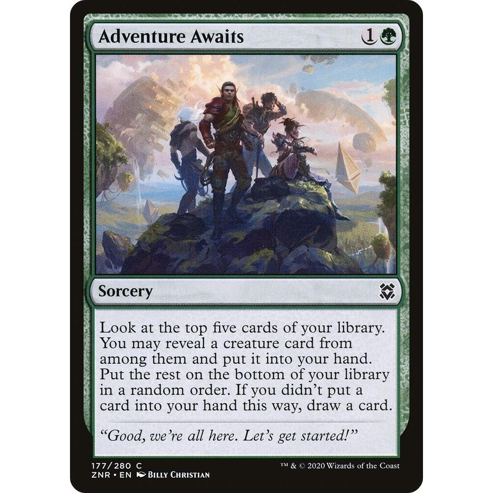 Adventure Awaits - Zendikar Rising (ZNR)