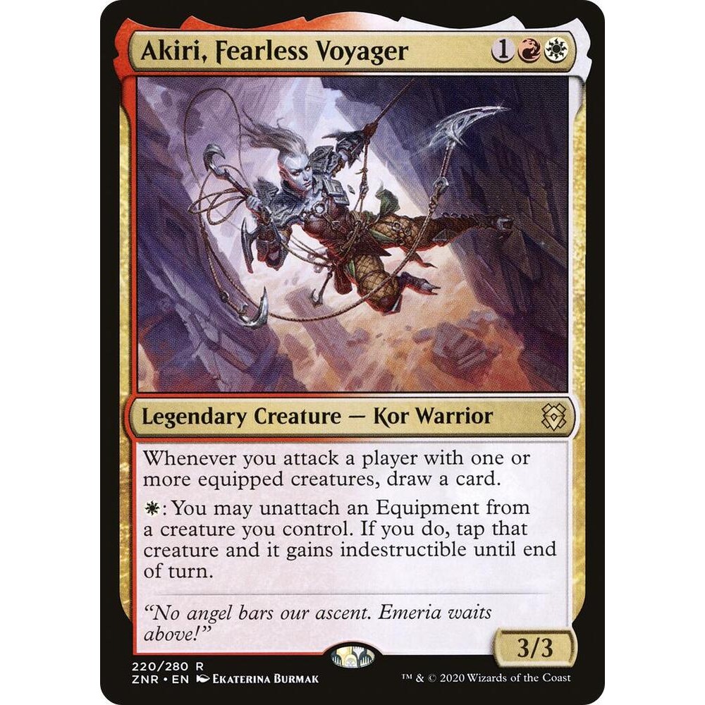 Akiri, Fearless Voyager - Zendikar Rising (ZNR)