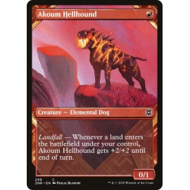 Akoum Hellhound (Showcase) - Zendikar Rising (ZNR)
