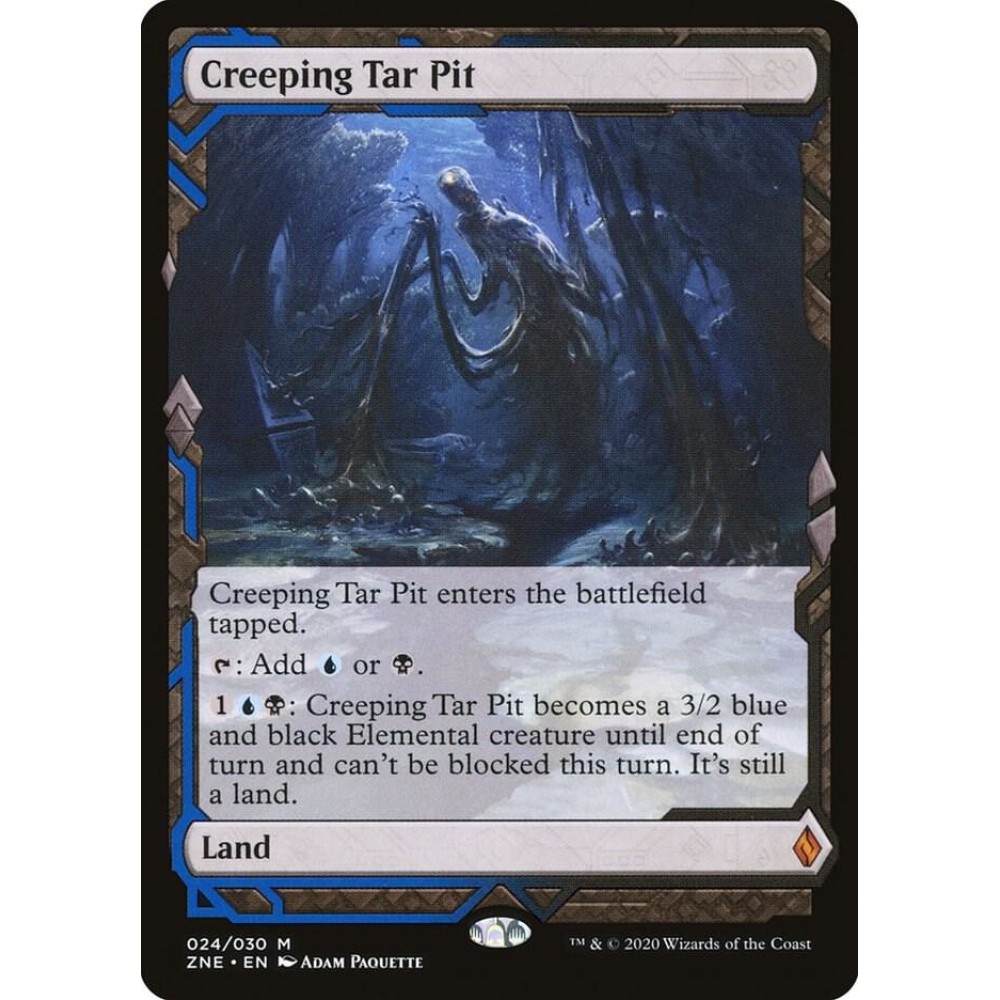 Creeping Tar Pit - Zendikar Rising Expeditions (ZNE)