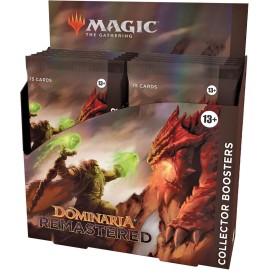 Magic The Gathering Dominaria Remastered Collector Booster Box 12 Count (Pack of 1)