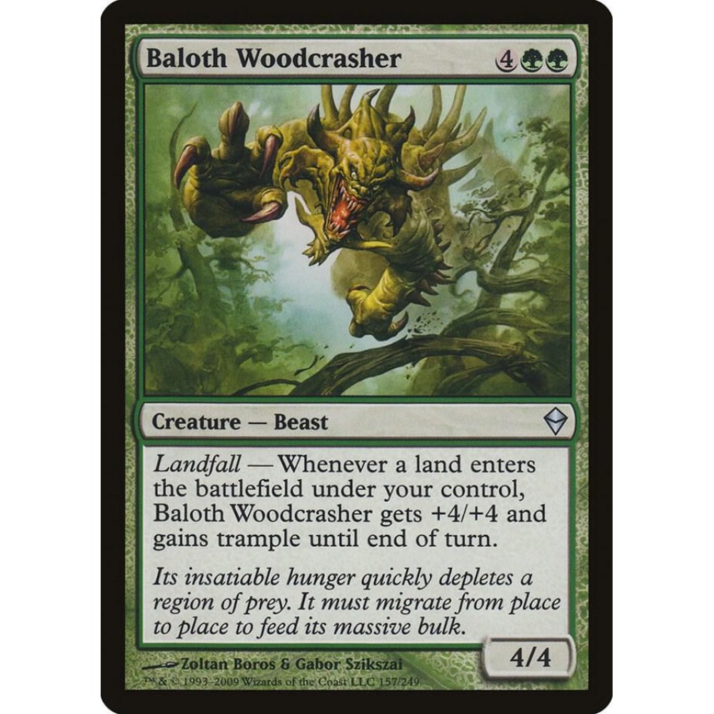 Baloth Woodcrasher - Zendikar (ZEN)