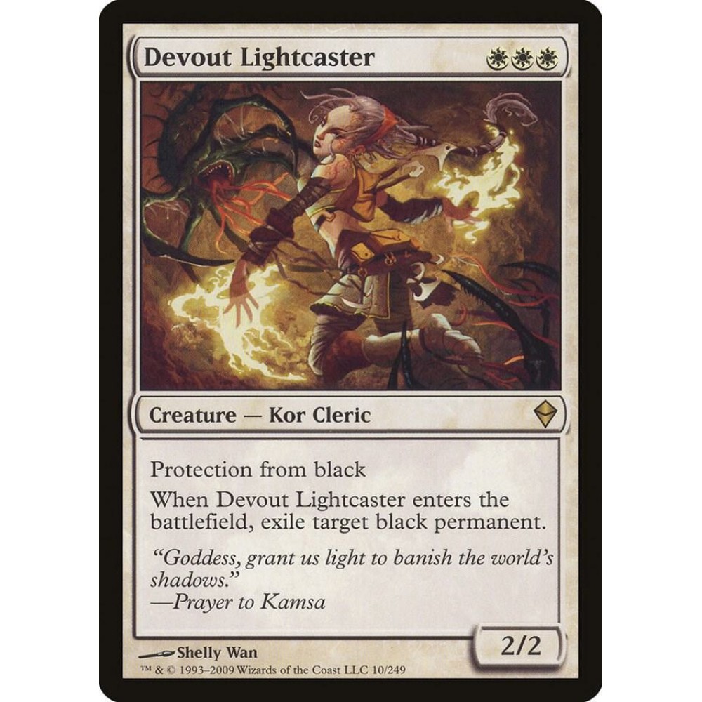 Devout Lightcaster - Zendikar (ZEN)